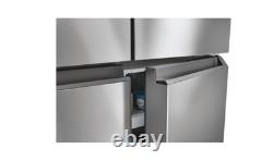 Haier HCR3818ENMM 83.3cm 60/40 Frost Free Multi Door Fridge Freezer Inox Haier