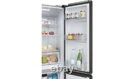 Haier HCR3818ENMM 83.3cm 60/40 Frost Free Multi Door Fridge Freezer Inox Haier