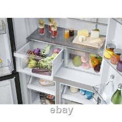 Haier HCR3818ENMM 83.3cm Total No Frost Multi Door Fridge Freezer Inox