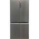 Haier Hcr59f19enmm 643l American Style Total No Frost Fridge Freezer Inox