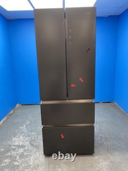 Haier HFR5719ENPB French Door 446 Litre Combi Fridge Freezer in Black 56563