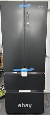 Haier HFR5719ENPB Fridge Freezer French Door Slate Black E Rated