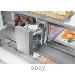 Haier HFR79F19EFGK FD 90 Series 7 91cm Frost Free American Fridge Freezer