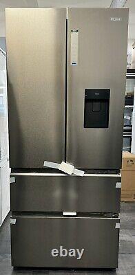 Haier HFW7819EWMP Wifi Connected Plumbed Total No Frost American Fridge Freezer