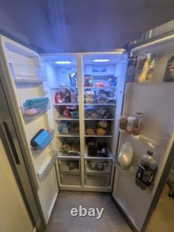 Haier HRF450DS6 452 L A+ American Fridge Freezer Silver