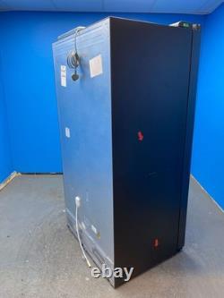 Haier HSW59F18EIPT Fridge Freezer American Style 60/40 Plumbed Black 32627