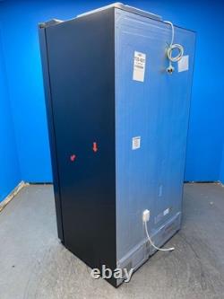 Haier HSW59F18EIPT Fridge Freezer American Style 60/40 Plumbed Black 32627