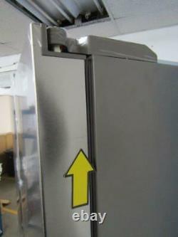 Haier HTF-520IP7 Fridge Freezer American Four Door with Water Dispenser in Silve