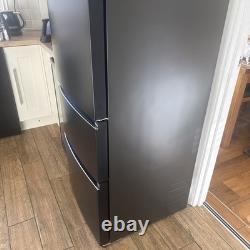 Haier HTR3619ENPB 348L Fridge Freezer Refrigerator Black