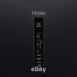 Haier HTR3619ENPB E 60cm Free Standing Fridge Freezer 60/40 Frost Free Black