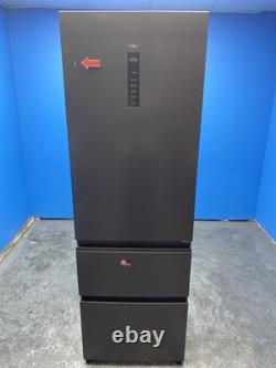 Haier HTW3618ENPB 3 Door Fridge Freezer E Energy No Frost Black 46048