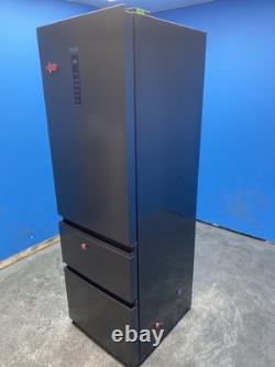 Haier HTW3618ENPB 3 Door Fridge Freezer E Energy No Frost Black 46048