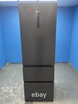 Haier HTW3618ENPB 3 Door Fridge Freezer E Energy No Frost Black 52911