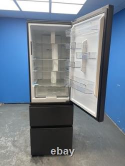 Haier HTW3618ENPB 3 Door Fridge Freezer E Energy No Frost Black 52911
