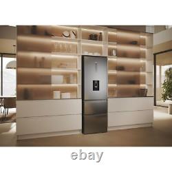 Haier HTW5618DWMG 3D 60 Series 5 60cm Free Standing Fridge Freezer Silver D