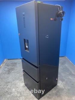 Haier HTW5618EWMP 357L Series 5 60cm No Frost Fridge Freezer Dark Inox 46052