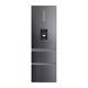 Haier Htw5618ewmp 59.5cm 3d Fridge Freezer Dark Inox