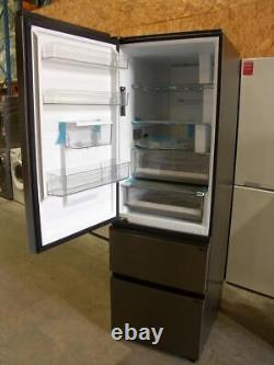 Haier HTW5618EWMP Dark Inox Stainless Steel Multi-Door Smart Fridge Freezer PFF