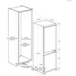 Haier ID Series 6 HBW7518CTK 70/30 Intergrated Fridge Freezer 268L RRP £1199