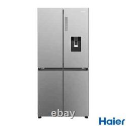 Haier Series 3 HCR3818EWMM Multi Door Fridge Freezer E Rated in Inox