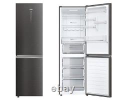 Haier Series 3 HDW3618DNPD 185x60cm 341L Black Fridge Freezer