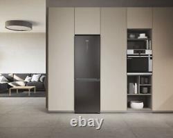 Haier Series 3 HDW3618DNPD 185x60cm 341L Black Fridge Freezer