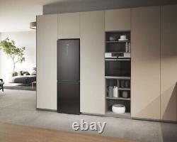 Haier Series 3 HDW3618DNPD 185x60cm 341L Black Fridge Freezer