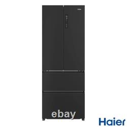 Haier Series 5 HFR5719ENPB, Multidoor Fridge Freezer, E Rated Black BRAND NEW