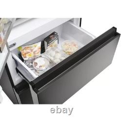 Haier Series 5 HFR5719ENPB, Multidoor Fridge Freezer, E Rated Black BRAND NEW