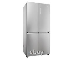 Haier Series 7 HCR7818DNMM 83cm Multi Door Platinum Inox American Fridge Freezer