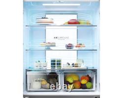 Haier Series 7 HCR7818DNMM 83cm Multi Door Platinum Inox American Fridge Freezer