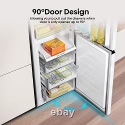 Hisense 256 Litre 50/50 Freestanding Fridge Freezer White RB327N4WWE