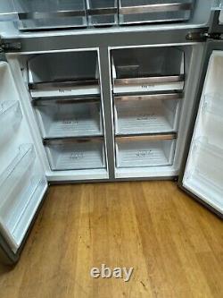 Hisense 4 Door 606 L American Fridge Freezer In Stainless Steel- RQ758N4SWI