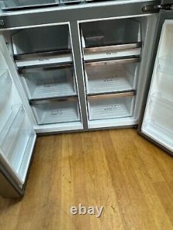 Hisense 4 Door 606 L American Fridge Freezer In Stainless Steel- RQ758N4SWI