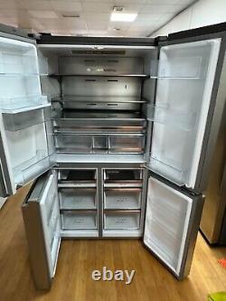 Hisense 4 Door 606 L American Fridge Freezer In Stainless Steel- RQ758N4SWI