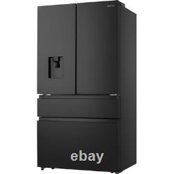 Hisense 579 Litre PureFlat French Door American Fridge Freezer Bla RF749N4SWFE
