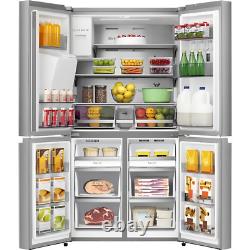 Hisense 584 Litre 4 Door American Fridge Freezer Non Plumbed Water D RQ760N4SASE