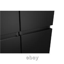 Hisense 609 Litre Four Door American Fridge Freezer Black RQ758N4SWFE