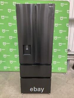 Hisense Fridge Freezer Black / Stainless Pure Flat RF632N4WFF 60/40 #LF59090