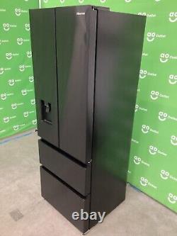 Hisense Fridge Freezer Black / Stainless Pure Flat RF632N4WFF 60/40 #LF59090