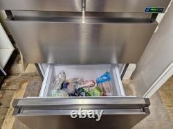 Hisense Fridge Freezer Pureflat Rf632n4wie American Frost Free Stainless Steel
