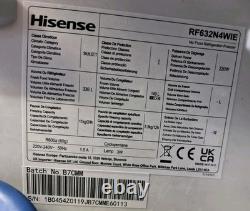 Hisense Fridge Freezer Pureflat Rf632n4wie American Frost Free Stainless Steel