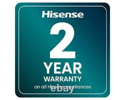 Hisense PureFlat RQ760N4SBFE 91cm 584L Four Door Black Fridge Freezer