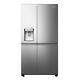Hisense Pureflat 632 Litre 4 Door American Fridge Freezer Stainless Rs818n4iie