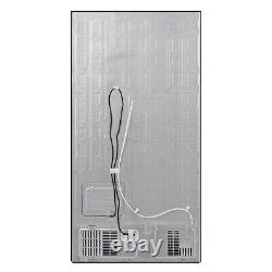 Hisense Pureflat 632 Litre 4 Door American Fridge Freezer Stainless RS818N4IIE