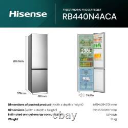 Hisense RB440N4ACA 70/30 60cm 70/30 Free Standing 70/30 Fridge Freezer