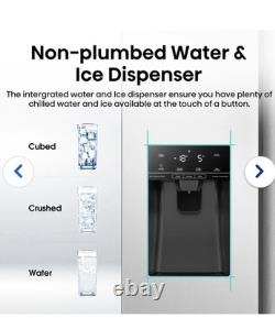 Hisense RF749N4SWSE 367L / 212L French Door Fridge-Freezer Stainless Steel