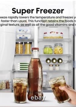 Hisense RF749N4SWSE 367L / 212L French Door Fridge-Freezer Stainless Steel