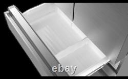 Hisense RF749N4SWSE 91.4cm American Style Fridge Freezer Stainless Steel
