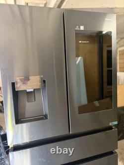 Hisense RF9P490GTFE 553L Smart Screen French Door Fridge Freezer Black